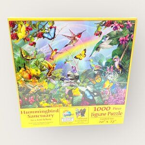 Hummingbird Sanctuary 1000 Piece Jigsaw Puzzle 20 inch x 27 inch New Sealed